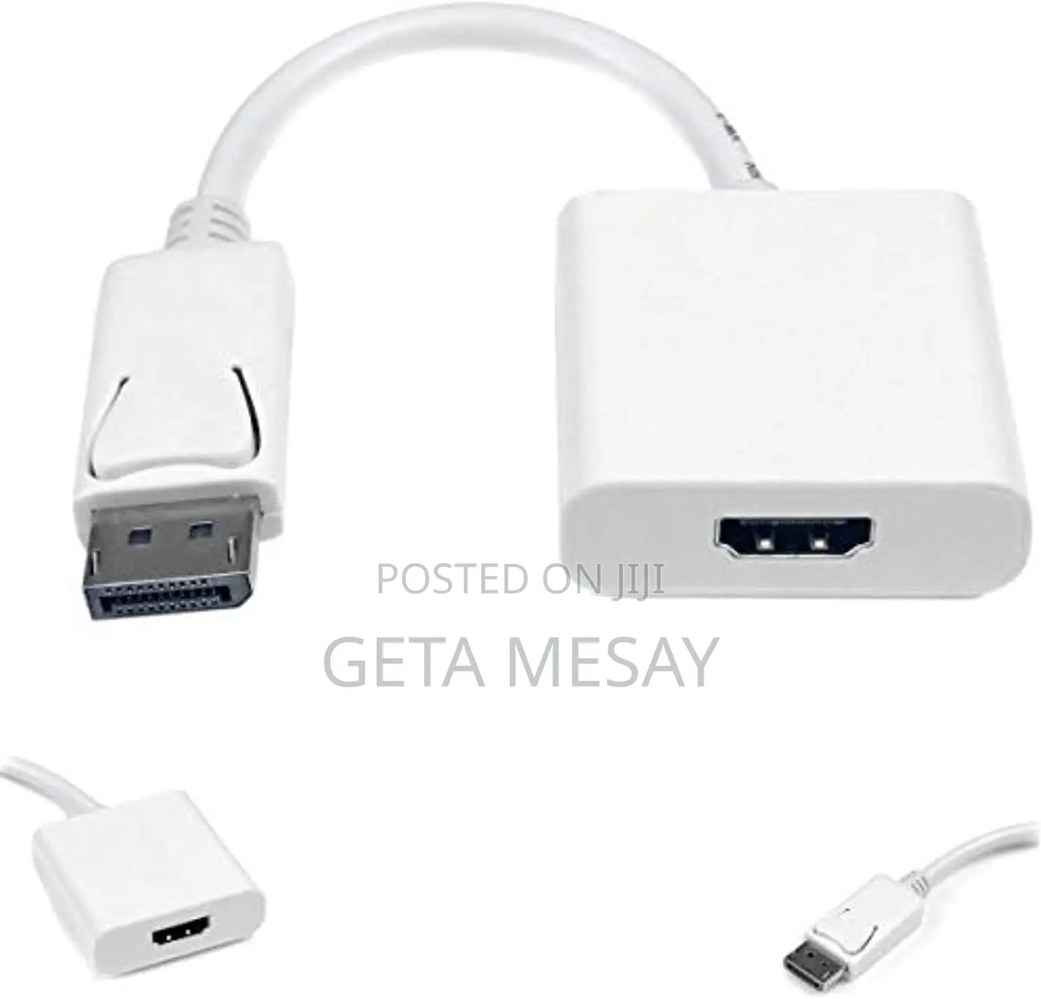 Displayport to Hdmi Adapter - Dp Male to Hdmi Female Converter