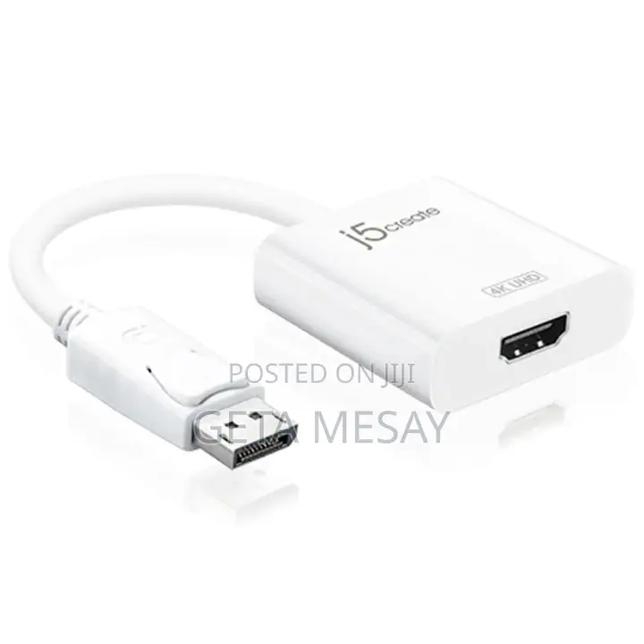 Displayport to Hdmi Adapter - Dp Male to Hdmi Female Converter