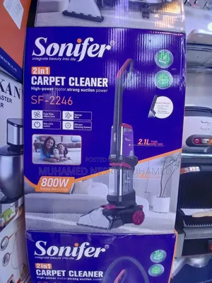 Sonifer Sf-2246 2-in-1 Carpet Cleaner Features An 800w Motor