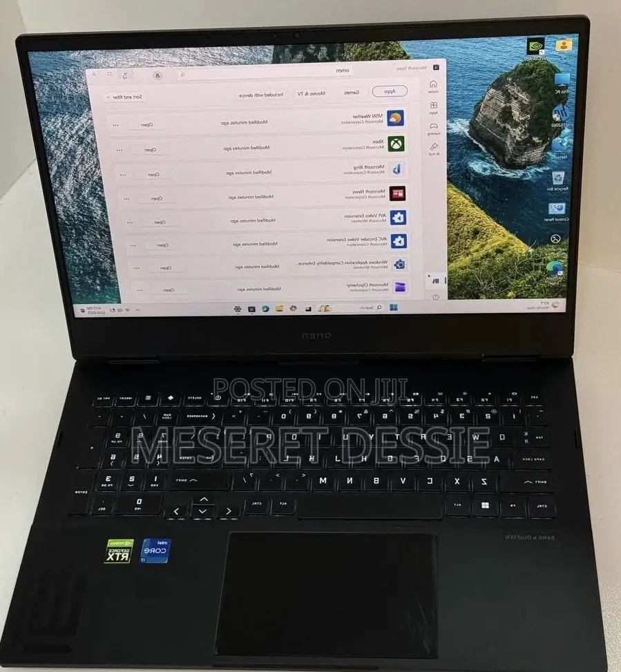 New Laptop HP Omen 16 16GB Intel Core i7 SSD 512GB