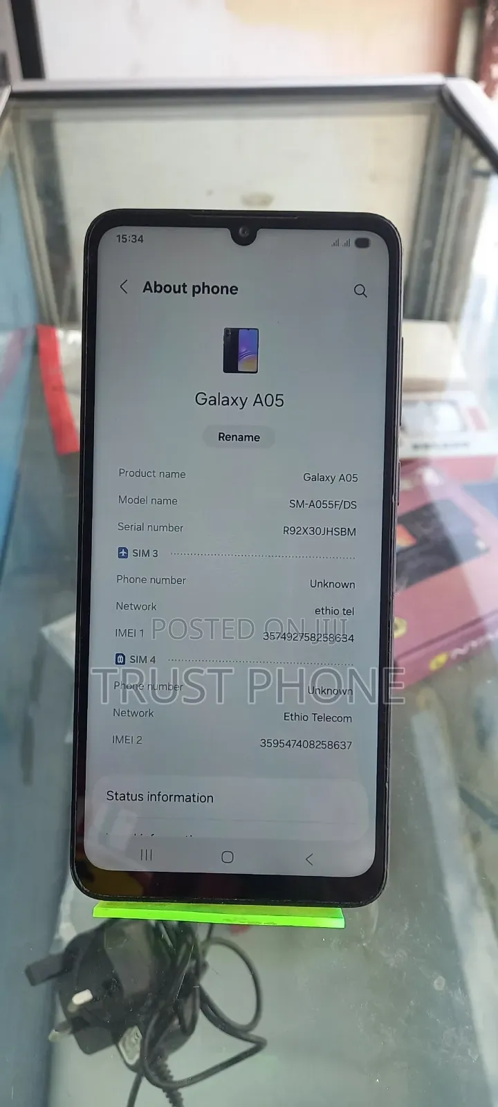 Samsung Galaxy A05 64 GB Blue