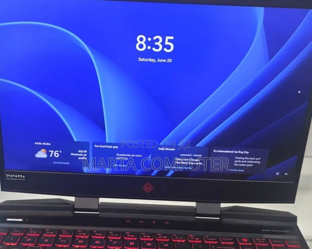 New Laptop HP Omen X 8GB Intel Core i5 SSD 256GB