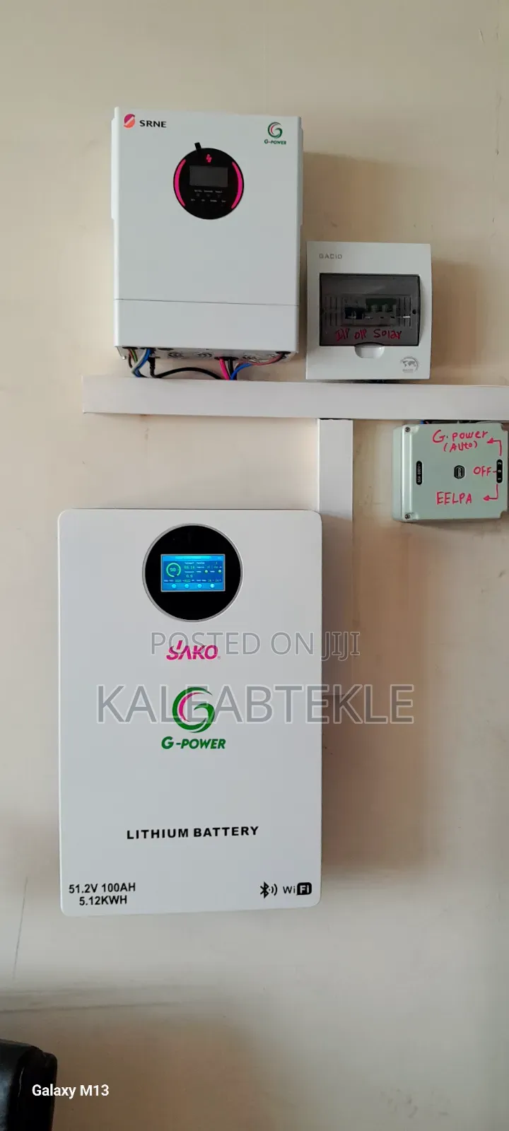 Battery,Inverter and Solar Panel