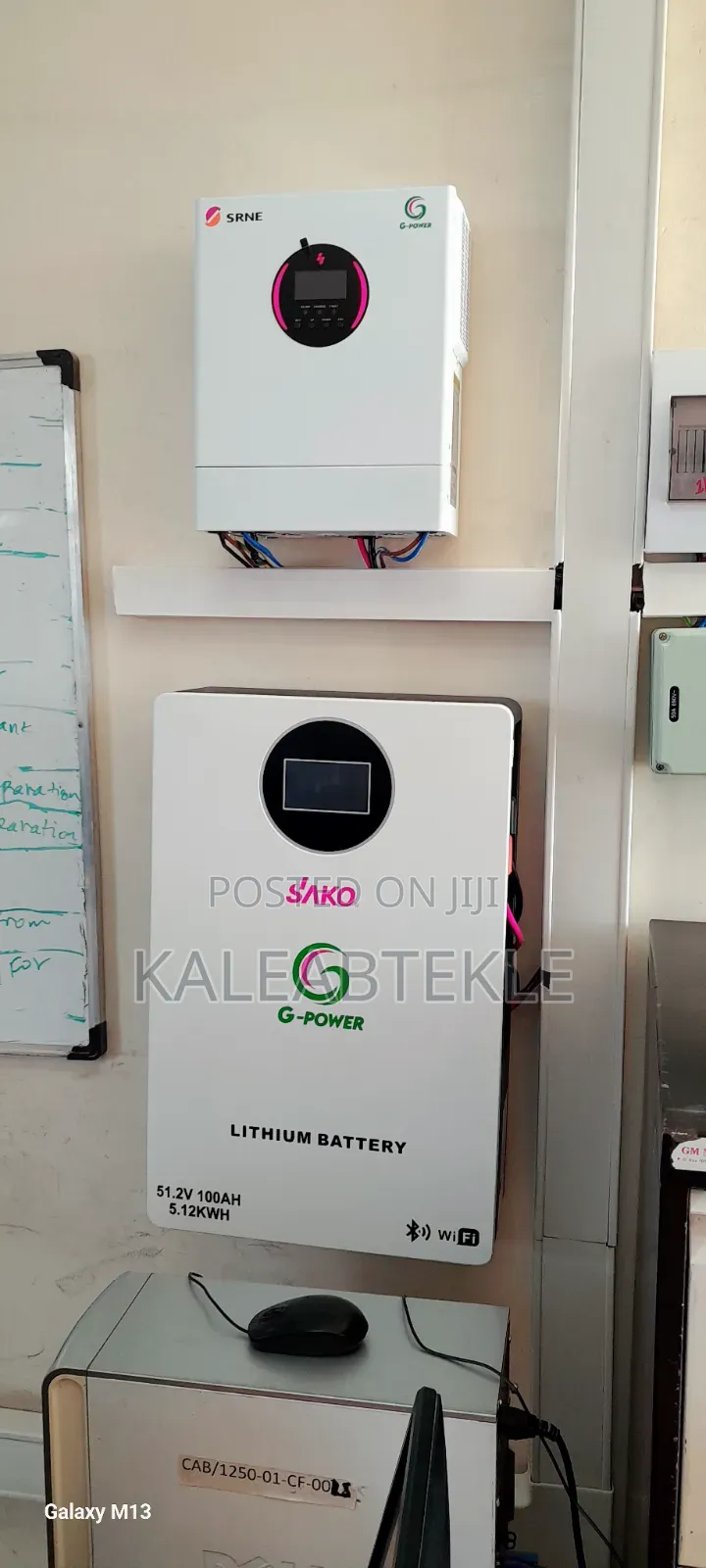 Battery,Inverter and Solar Panel