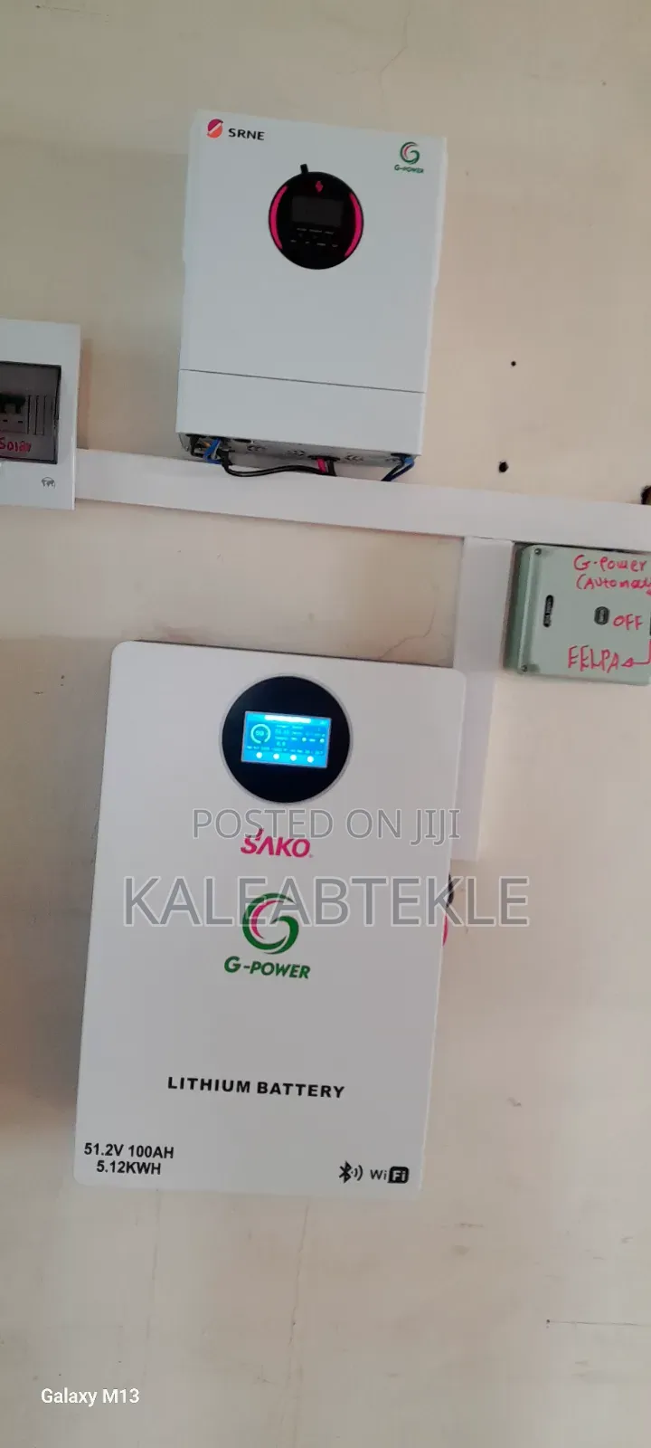 Battery,Inverter and Solar Panel