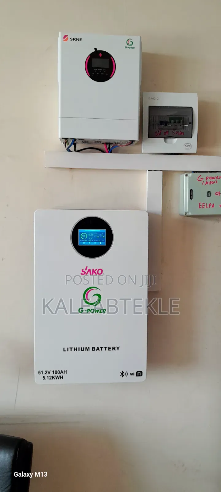 Battery,Inverter and Solar Panel