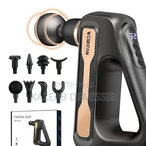 8in1 Blueidea Fascial Gun Massager(ቆንጆ የደም ዝውውር እንዲኖር ያረጋል)