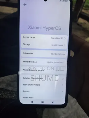 Xiaomi Redmi Note 12S 256 GB Black