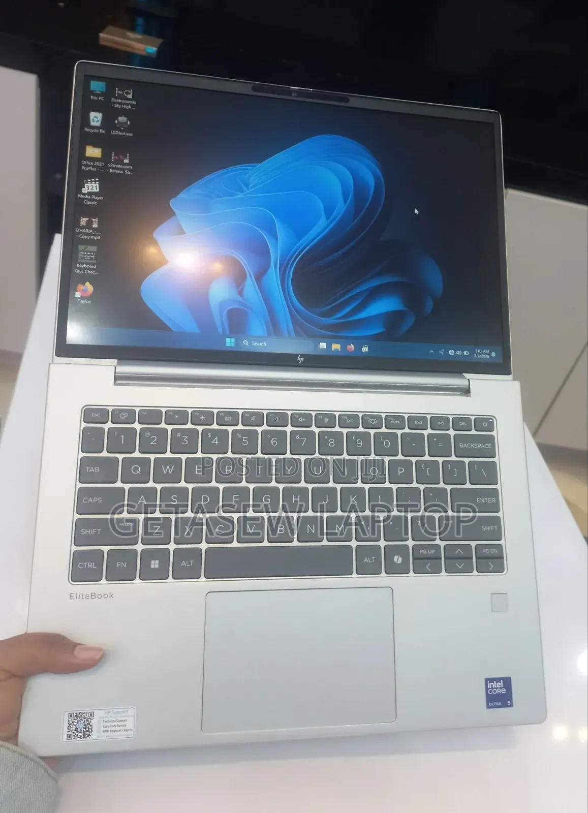 New Laptop HP EliteBook 840 G11 16GB Intel SSD 512GB