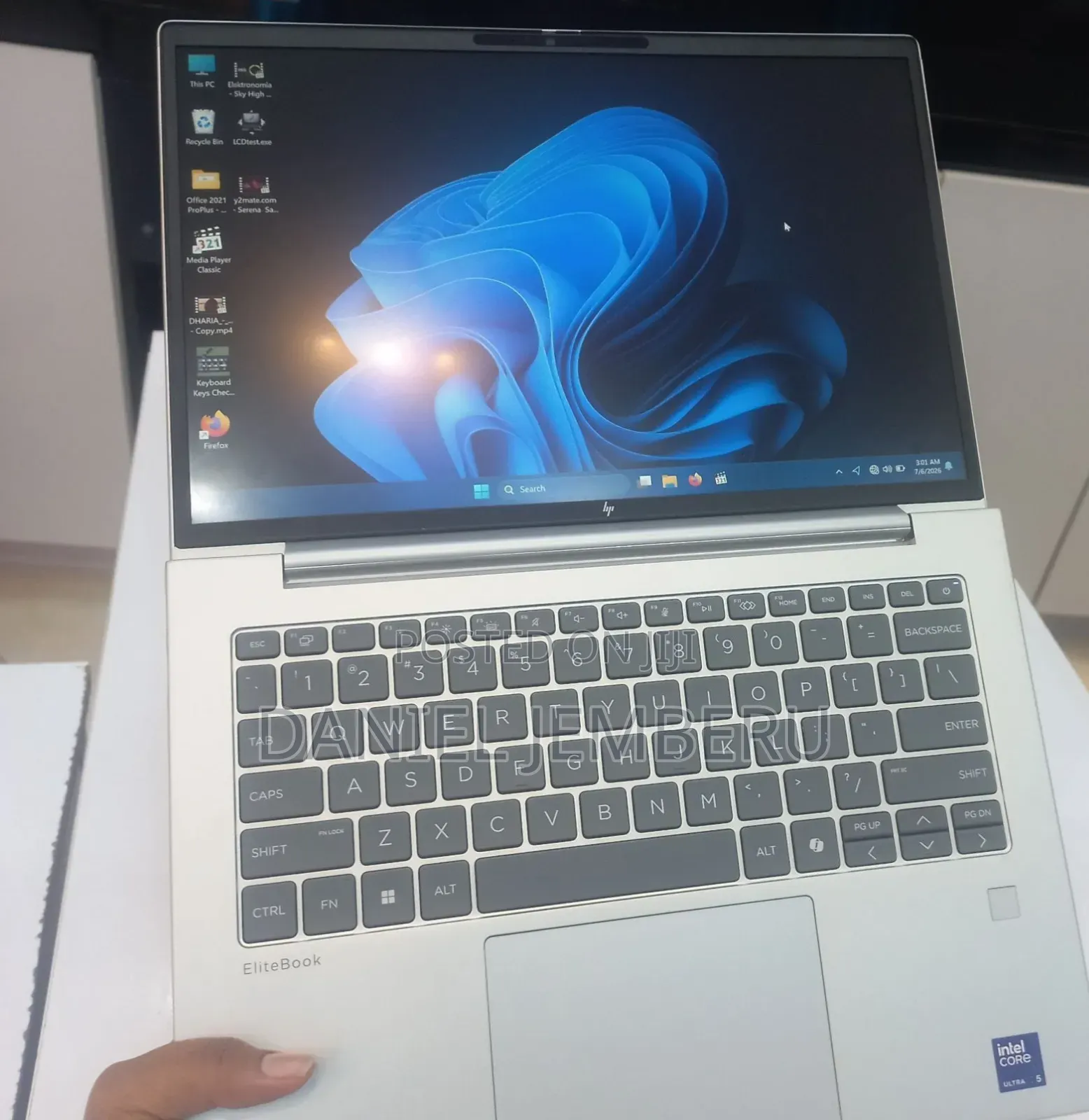 New Laptop HP EliteBook 840 G11 16GB Intel Core Ultra 5 SSD 512GB