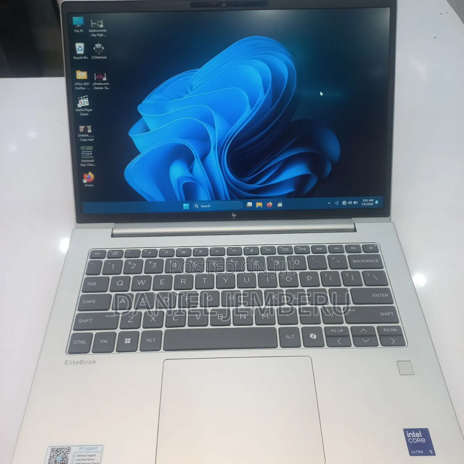 New Laptop HP EliteBook 840 G11 16GB Intel Core Ultra 5 SSD 512GB