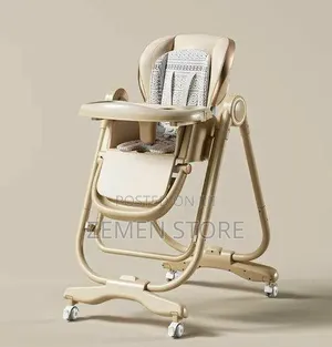Multifunctional Baby High Chair and Comfort Swing Combo With Wheels