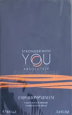 Emporio Armani Stronger With You Absolutely Parfum.