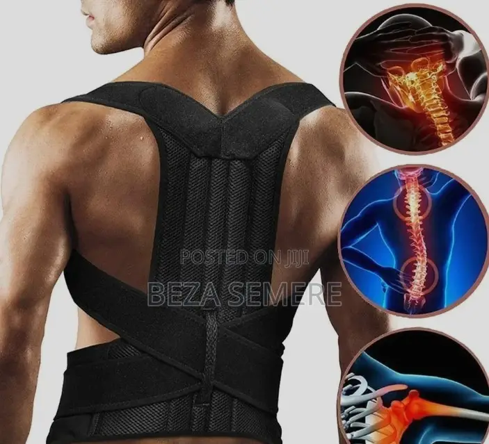 Heavy-Duty Back Correction Belt – Pro Fitness Posture Trainer