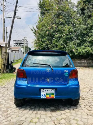 Toyota Vitz 2002 Blue