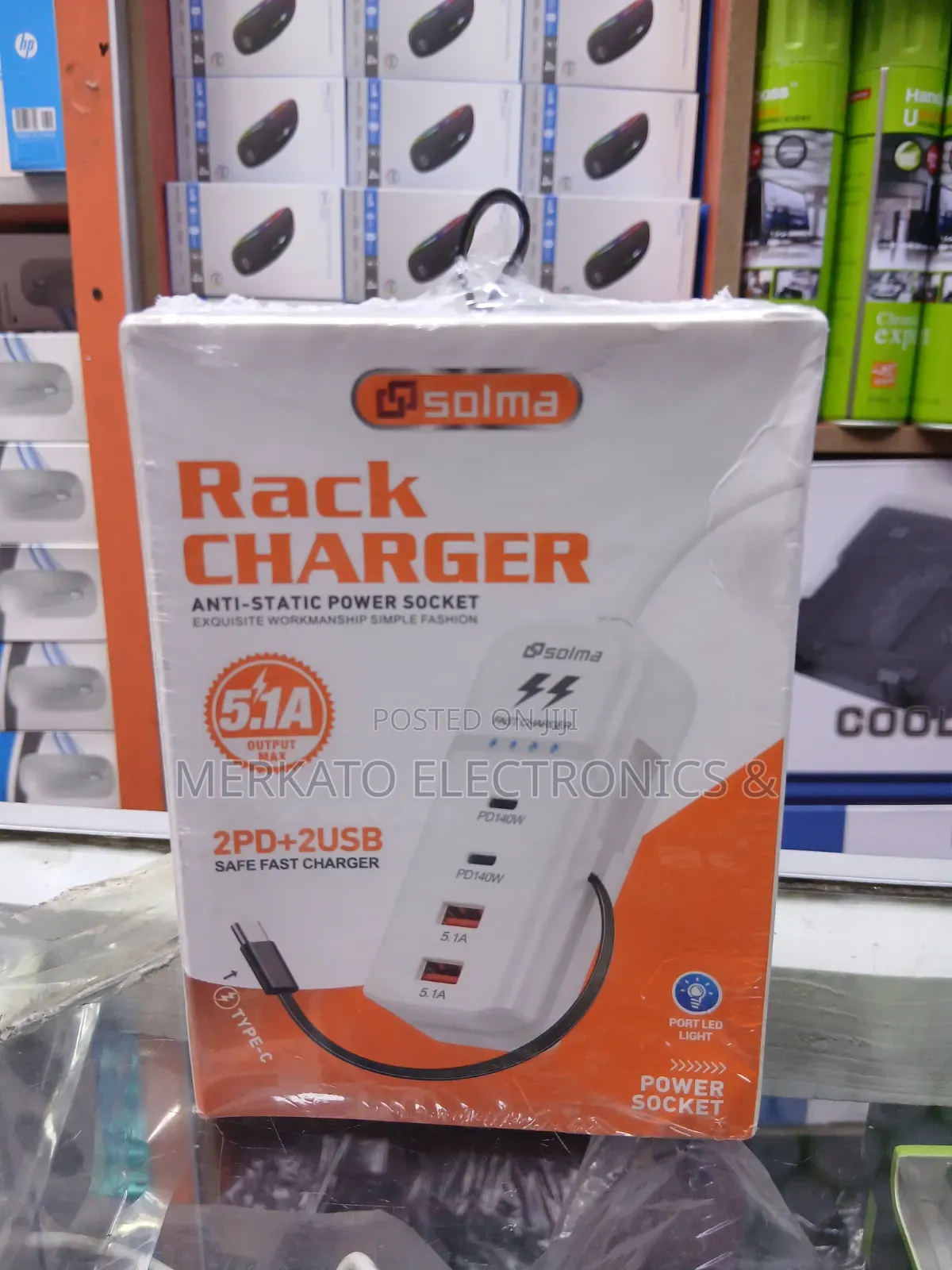 Rack Charger | Anti Static Power Socket | 140w 5.1a