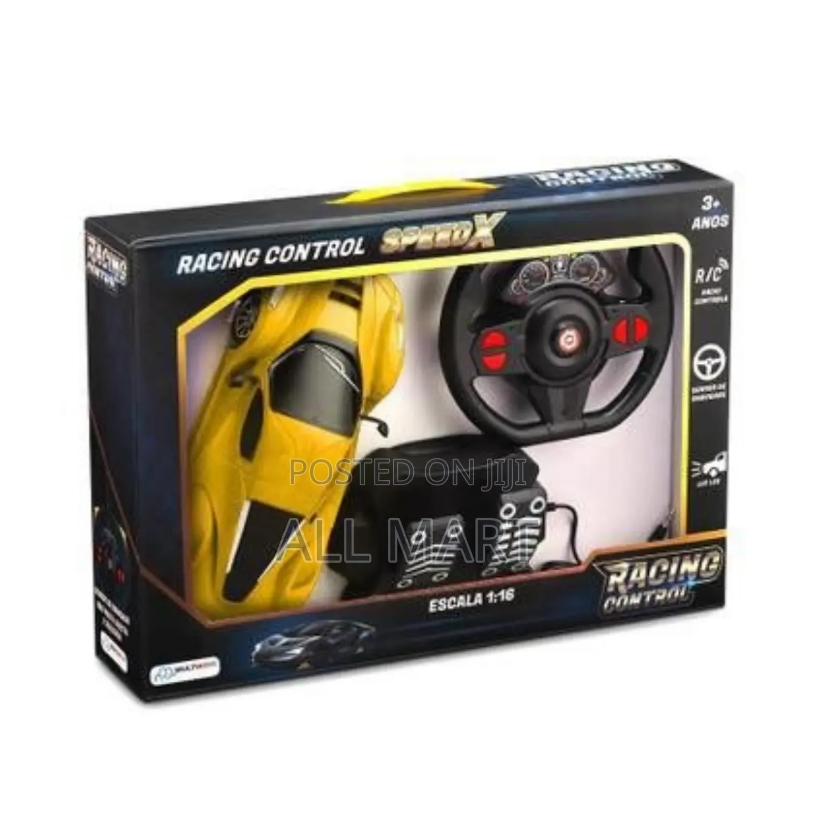 Pedal Powered Remote Control Racing Car
