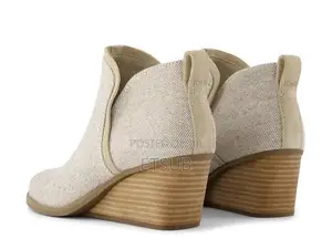 Original Toms Kala Wedge Booties (Brand New With Tags)