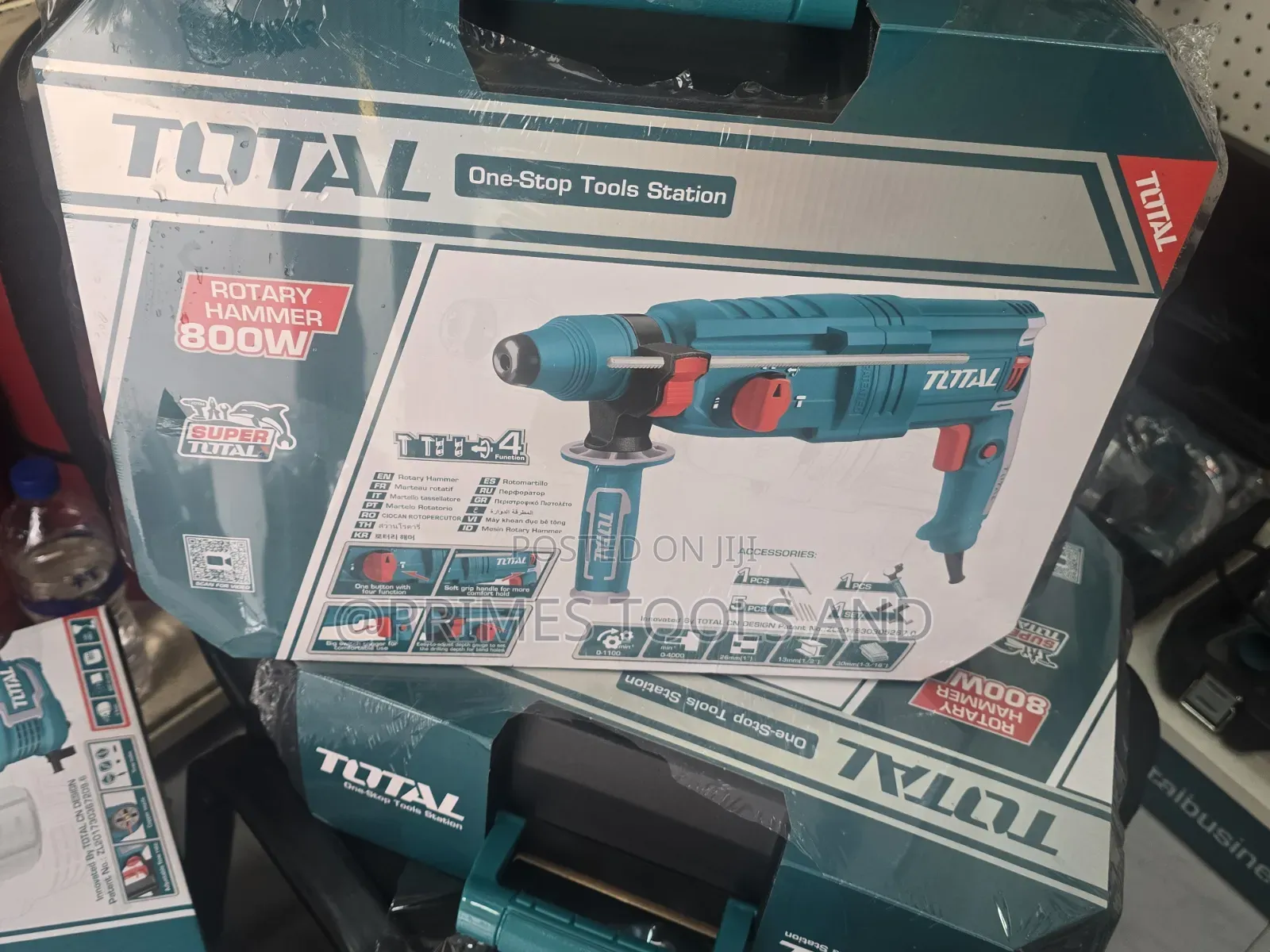 Total 800w Rotary Hammer Drill