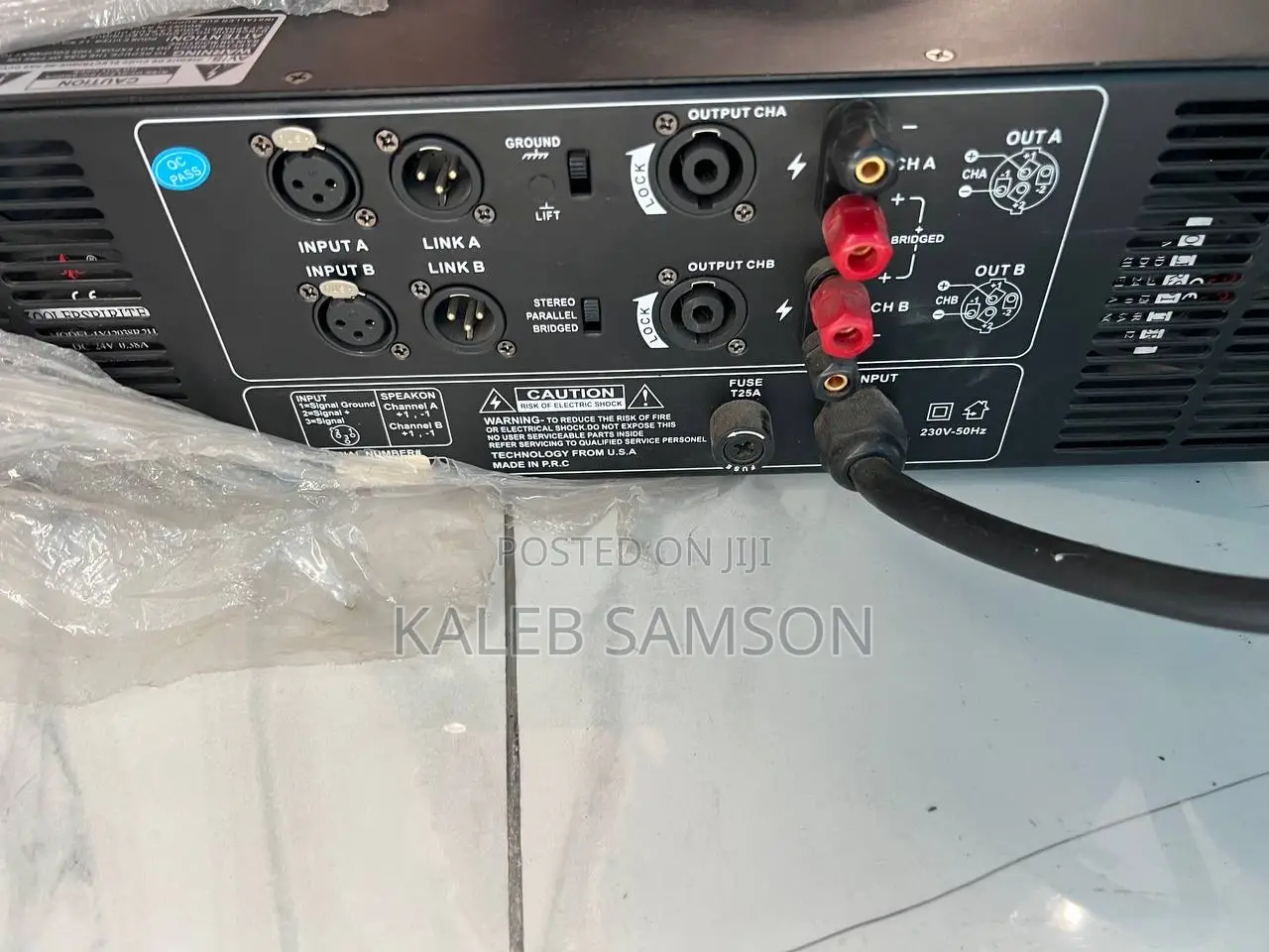 Amplifier for Sound