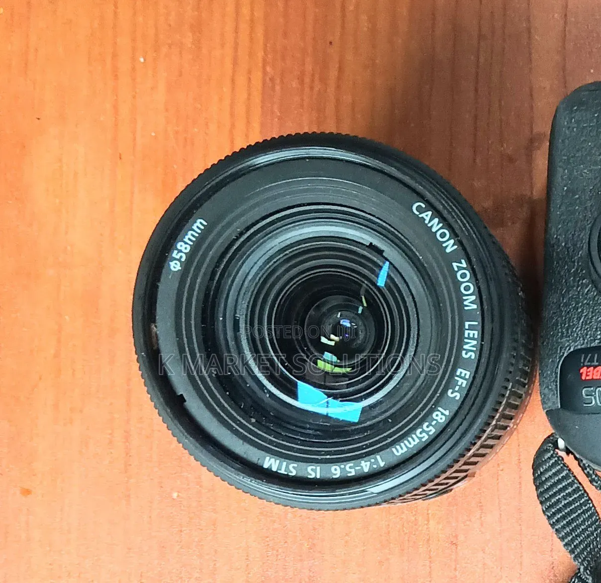 Canon Eos Rebel T7i With Lens