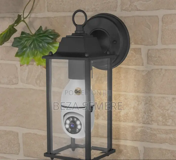 E27 Light Bulb Security Camera – Wifi 360° Panoramic Surveillance