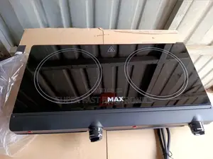 Max Stove Double Electric Hot Plate – 2 Burner Ceramic Glass Cooktop