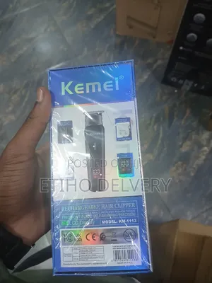 This Packaging Is for the Kemei Km-1113 Rechargeable Hair Clipper And