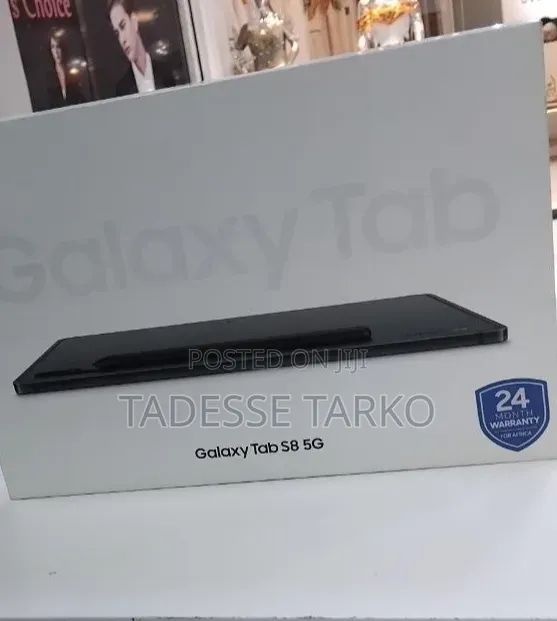 New Samsung Galaxy Tab S8 256 GB Gray