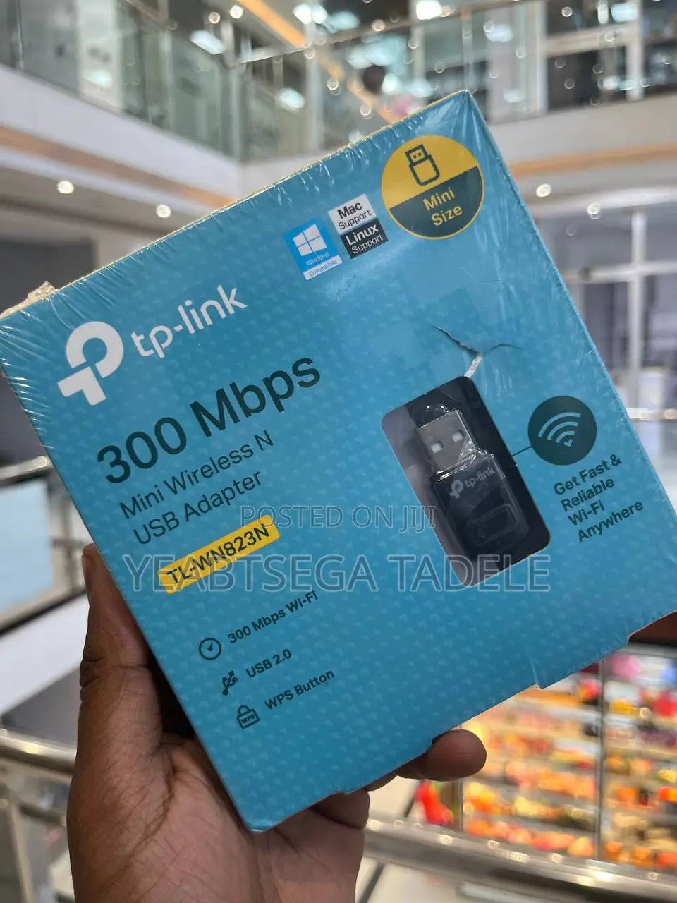 Tp-Link 300 MBPS Mini Wireless N Usb Adapter