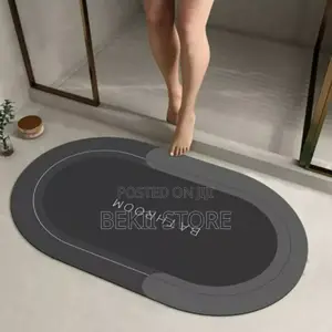 Super Absorbent Bathroom Rug የበር / የሻወር ቤት ምንጣፍ