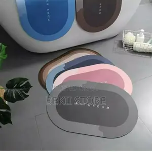 Super Absorbent Bathroom Rug የበር / የሻወር ቤት ምንጣፍ