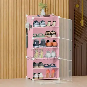 Plastic Cube Shoes Rack High Quality