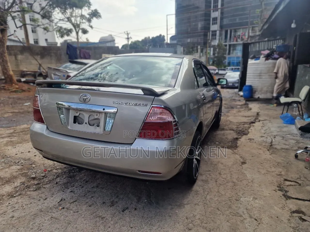 Toyota Corolla 2007 Gray
