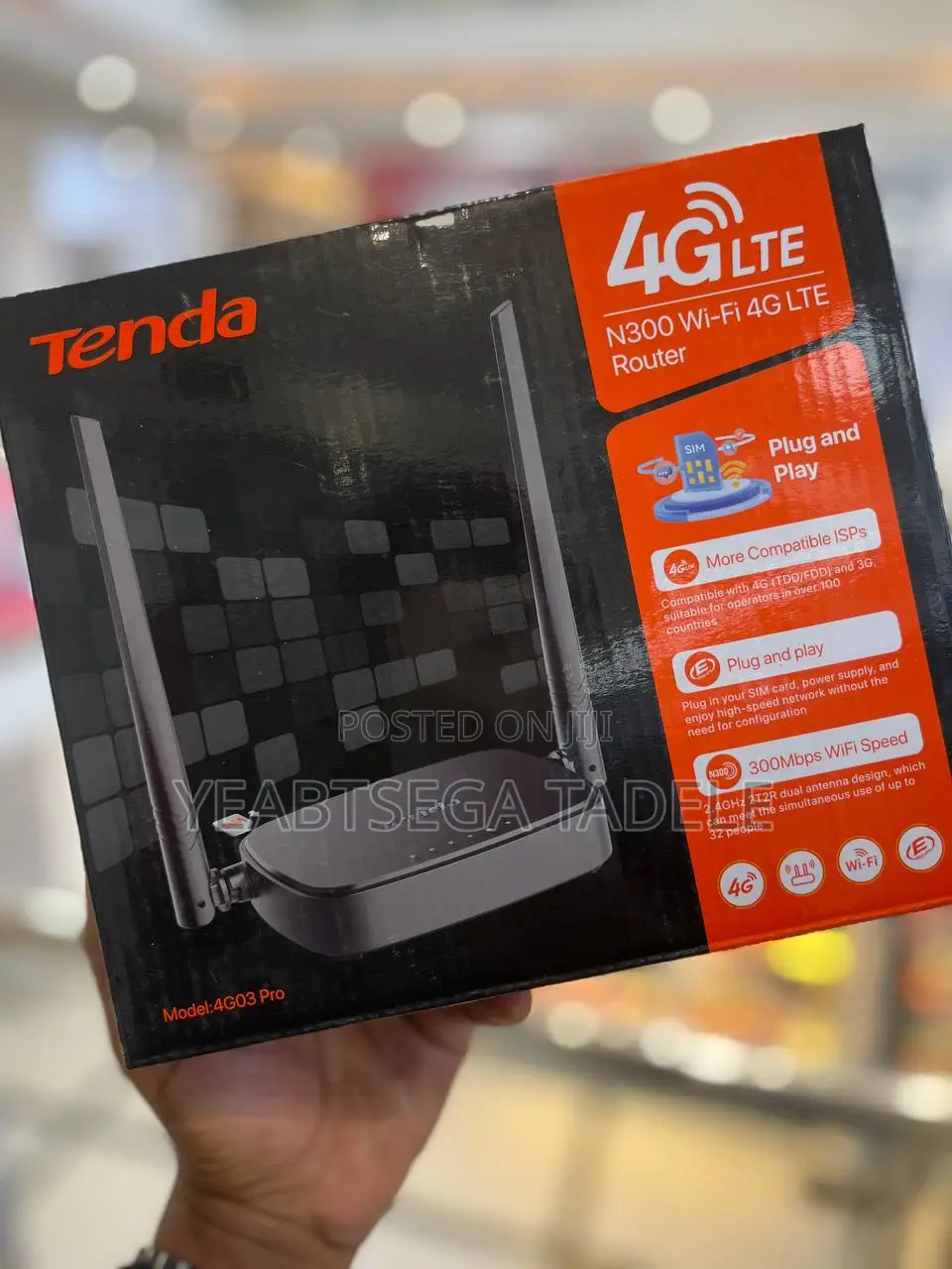 4g Lte Desktop Wi-Fi Router