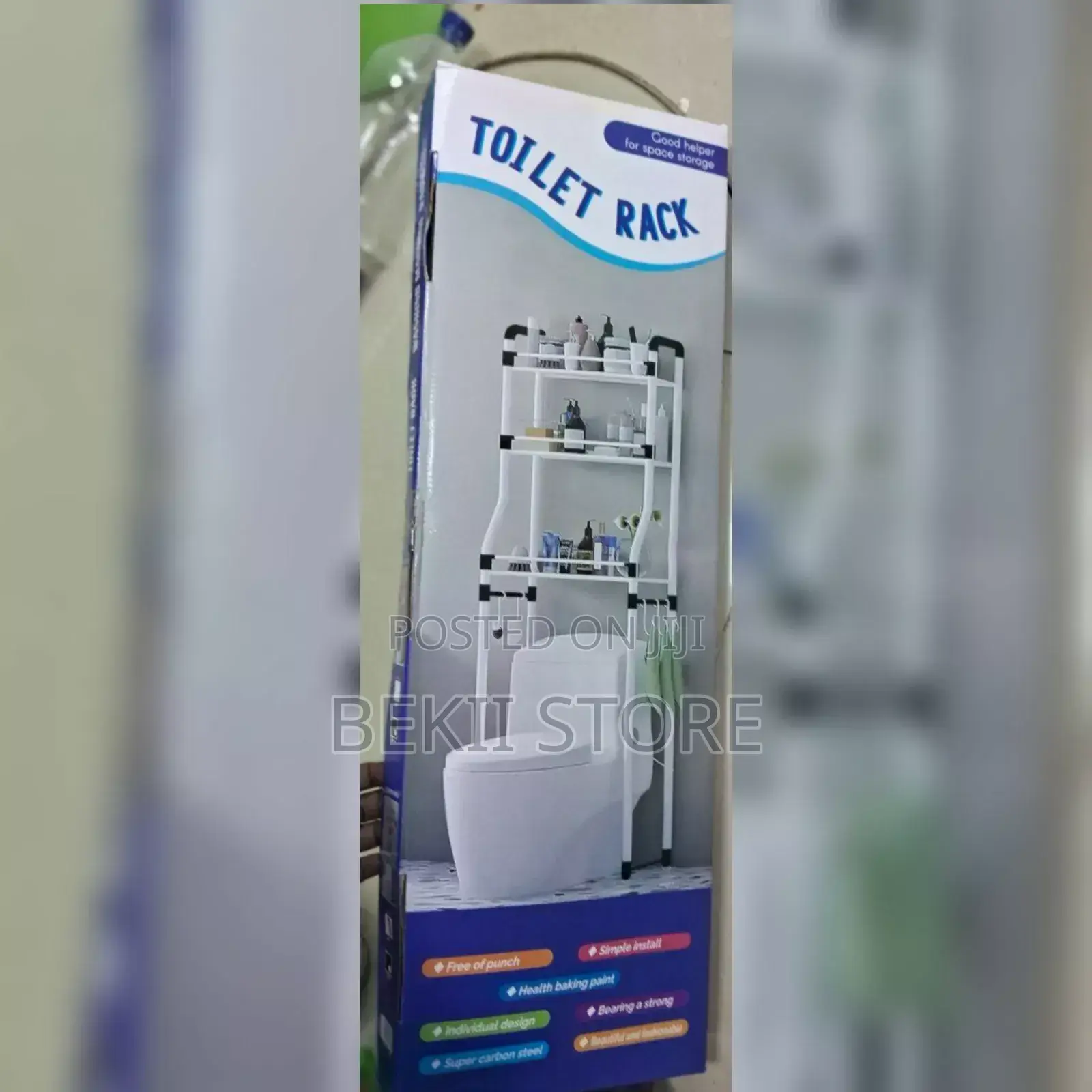 Over Toilet / Washing Machine Storage Rack (Large Size)