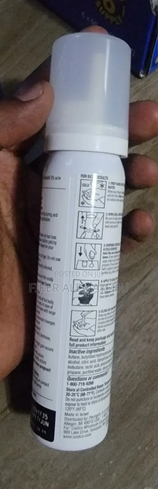 Kirkland Minoxidil Foam for Hair Growth