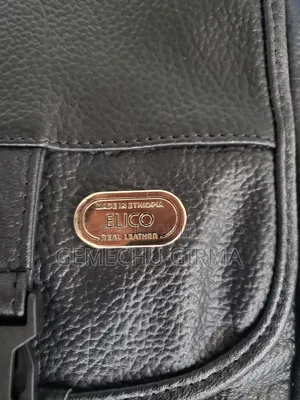 Elico Leather Men Laptop Bag