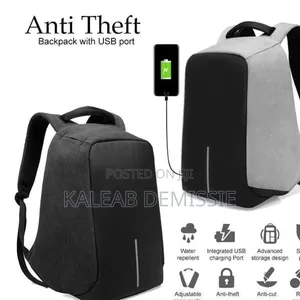 15.6 Anti-Theft Backpack With Usb Charging Port