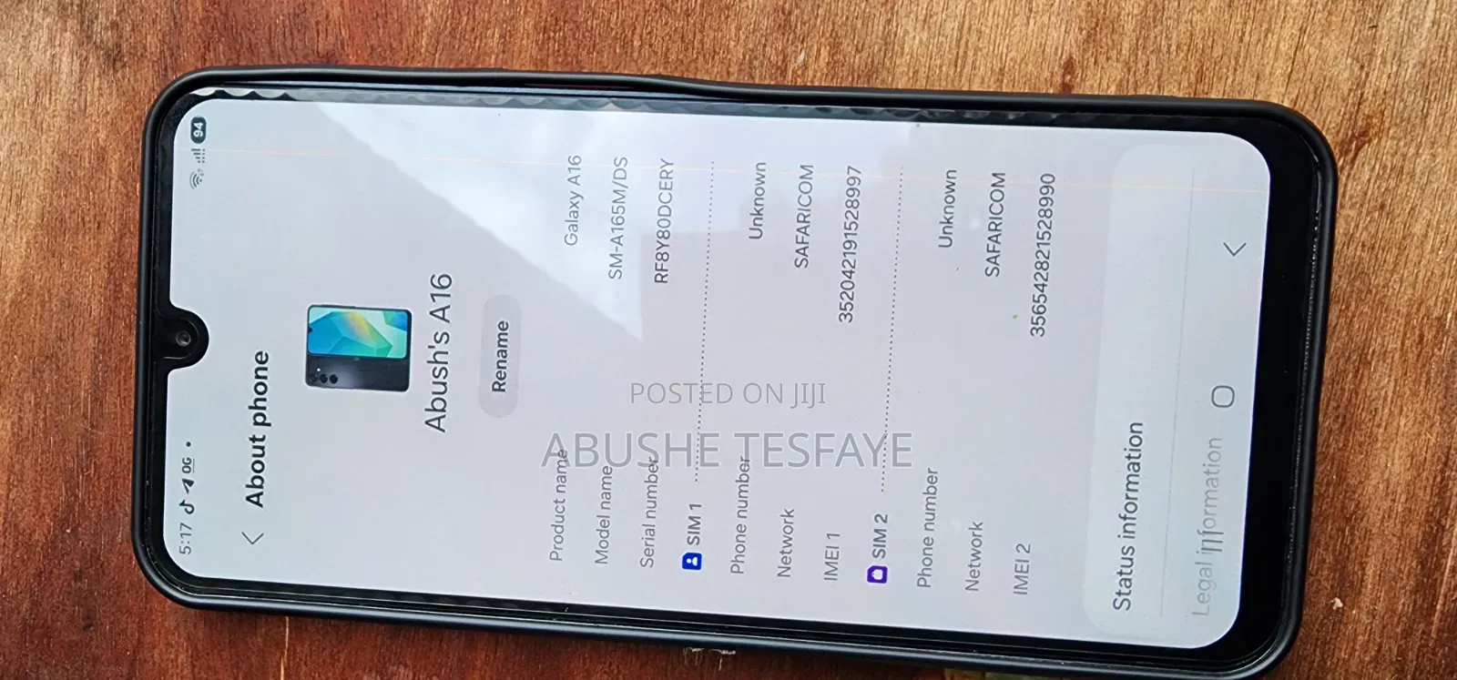 Samsung Galaxy A16 128 GB Black