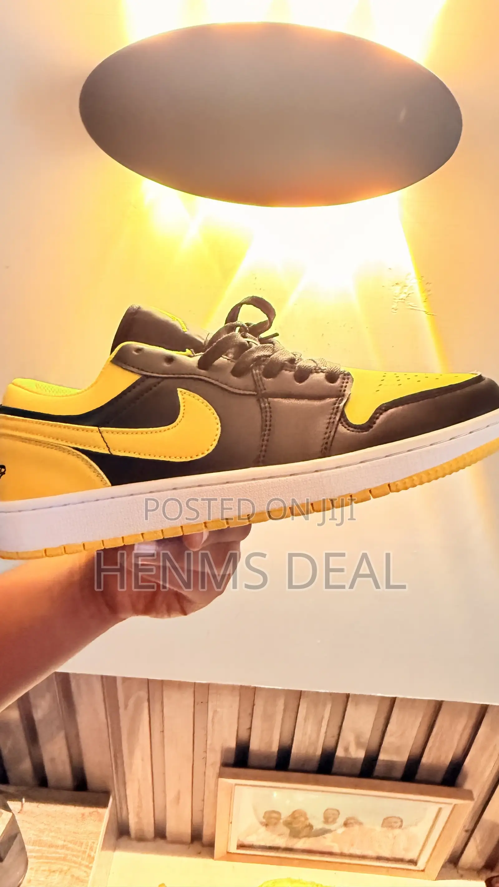 Air Jordan 1 Low Yellow Ochre
