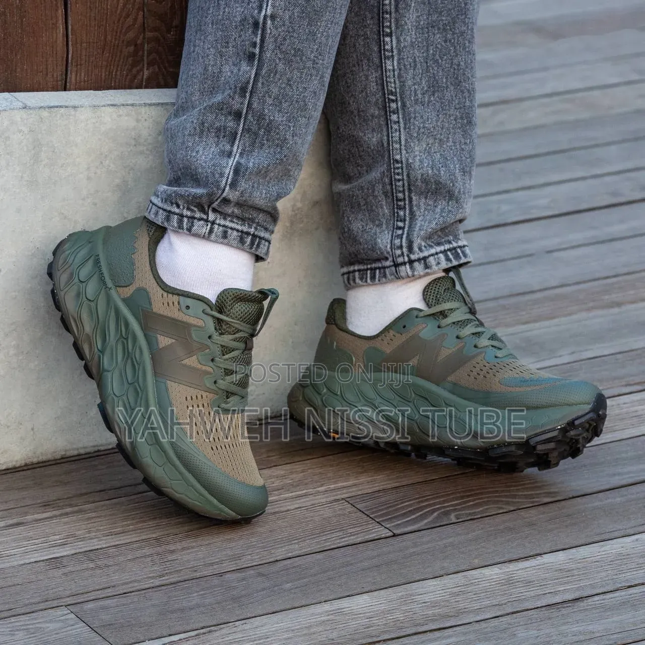 New Balance Fresh Foam X More Trail V3 Light Army