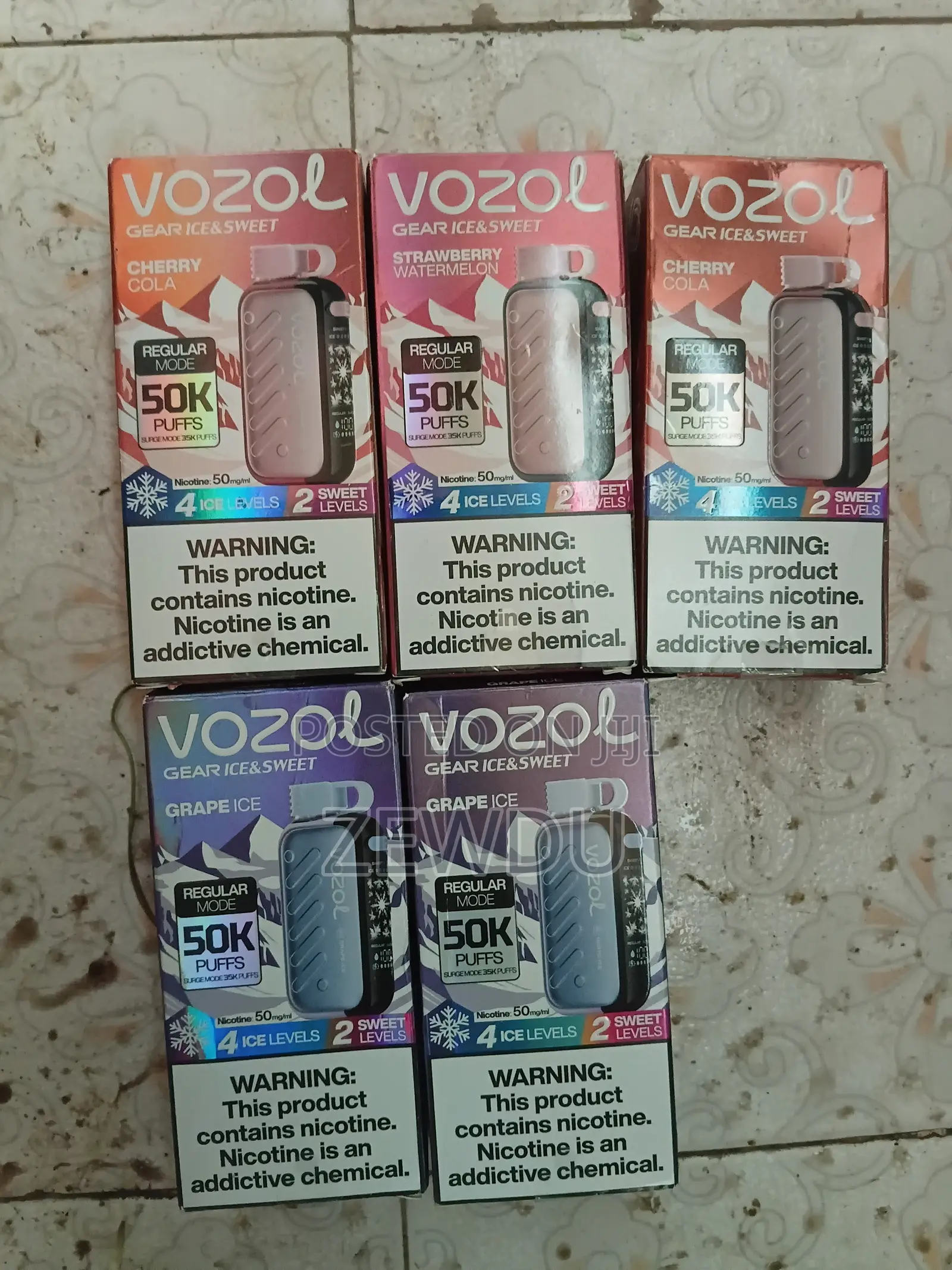 Vozol Vapes Puffs