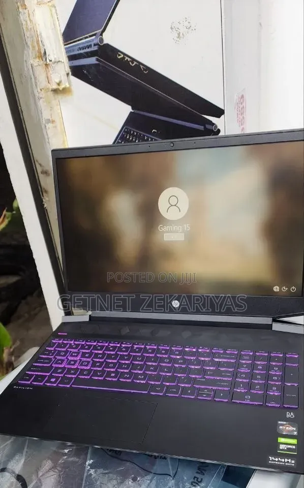 New Laptop HP Pavilion Power 15 16GB AMD Ryzen 5 SSD 512GB