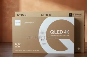 Syinix 55 Inch Tav Qled Google Smart Tv–Uhd HDR Ai Smart Television