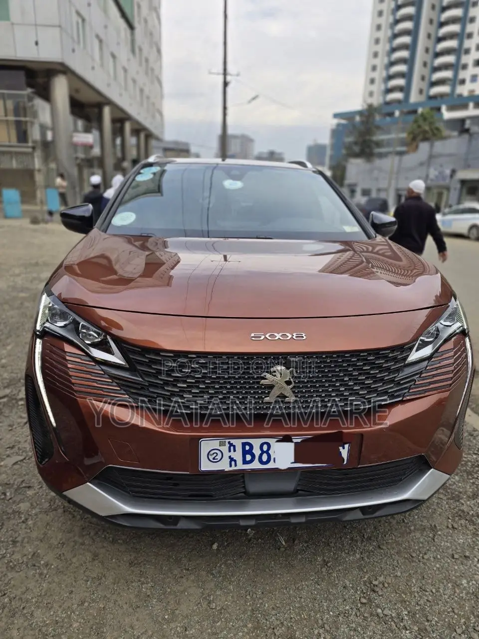 Peugeot 5008 2022 Burgundy