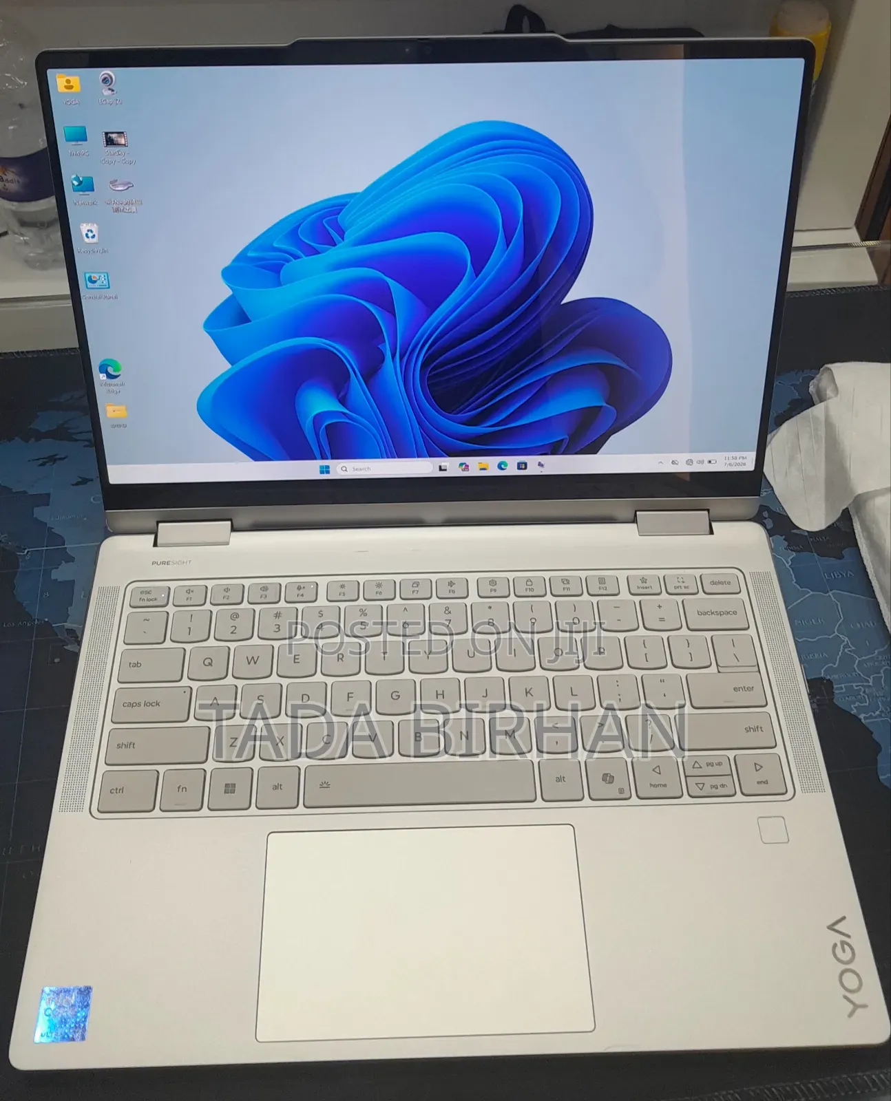 New Laptop Lenovo Yoga 7i 16GB Intel Core Ultra 7 SSD 1T