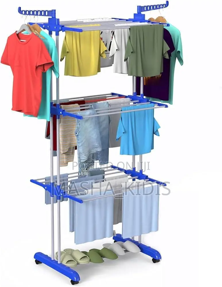 Stainless Steel Three Layer Cloth Drying Rack