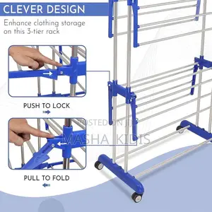 Stainless Steel Three Layer Cloth Drying Rack