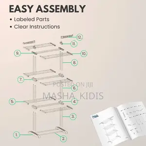 Stainless Steel Three Layer Cloth Drying Rack
